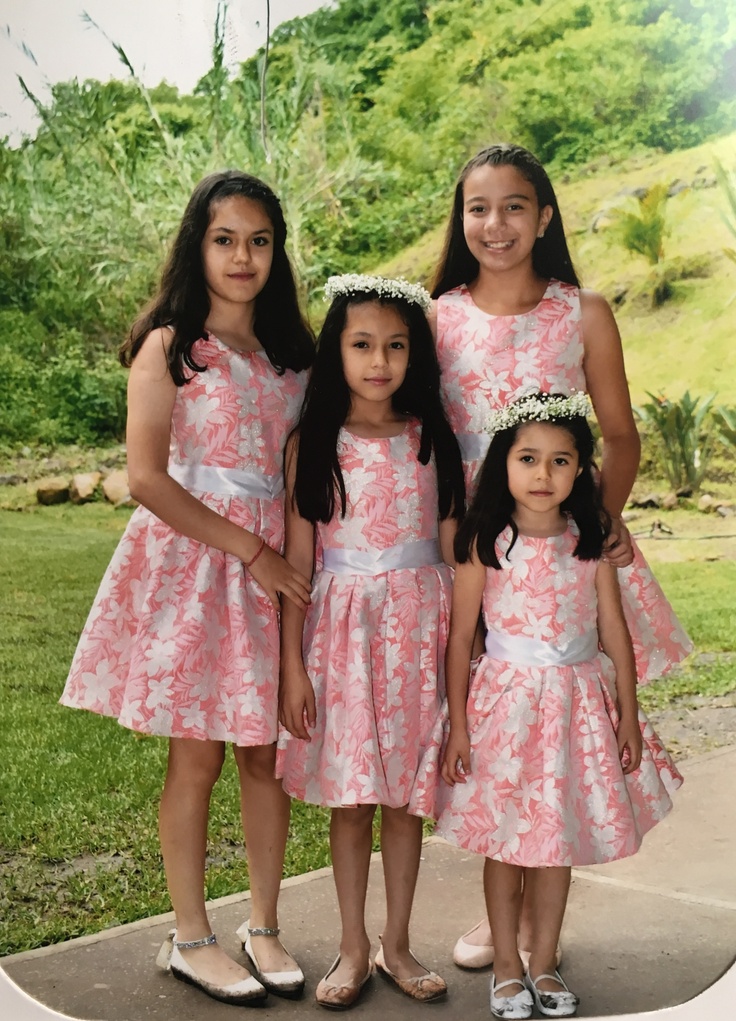 4 Flower Girls