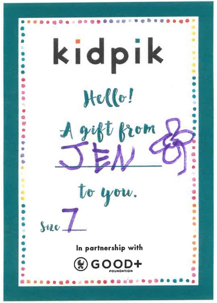 kidpik birthday card