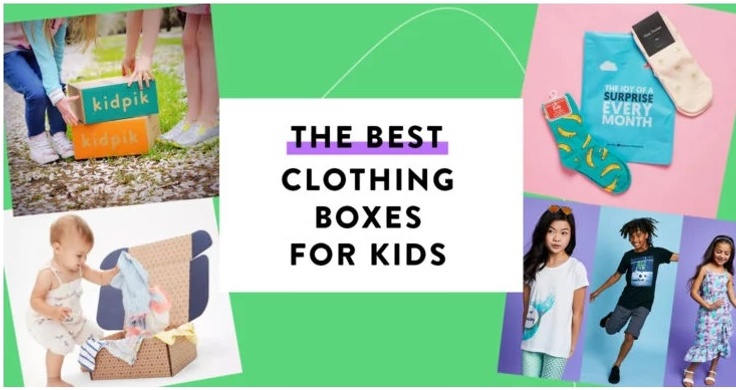 The best clothing boxes for kids